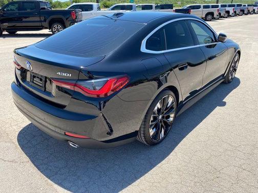 Jet Black 2025 BMW 430 Gran Coupe i xDrive