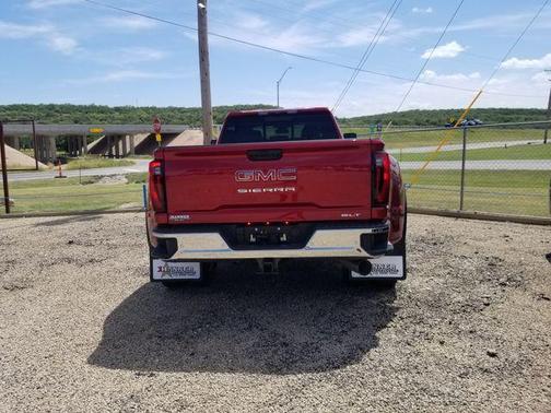 Volcanic Red 2026 GMC Sierra 3500 SLT