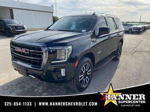 Onyx Black 2024 GMC Yukon AT4