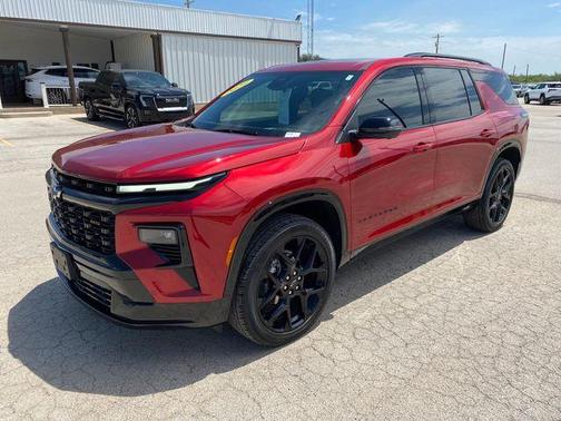 Radiant Red 2024 Chevrolet Traverse RS