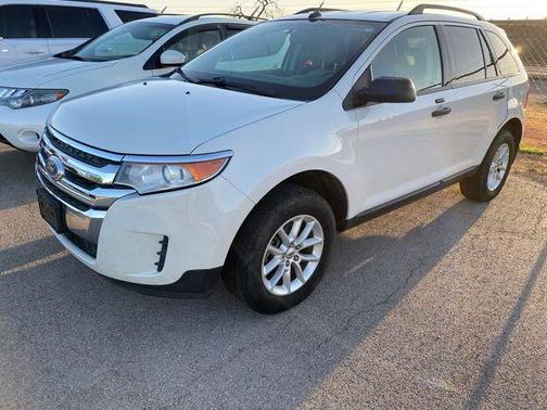 White Suede 2013 Ford Edge SE