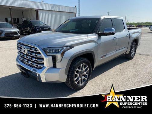 Celestial Silver Metallic 2023 Toyota Tundra 1794 Edition
