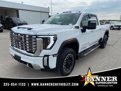 Summit White 2024 GMC Sierra 2500 Denali