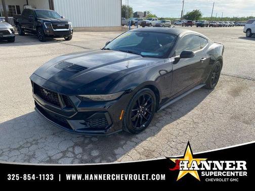 Shadow Black 2024 Ford Mustang GT Premium