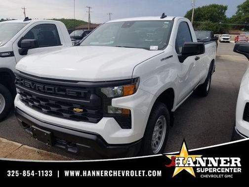 Summit White 2026 Chevrolet Silverado 1500 WT