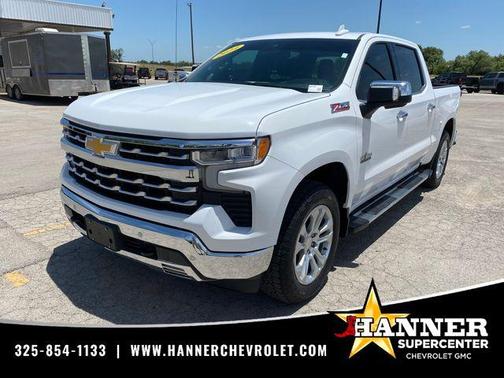Summit White 2024 Chevrolet Silverado 1500 LTZ