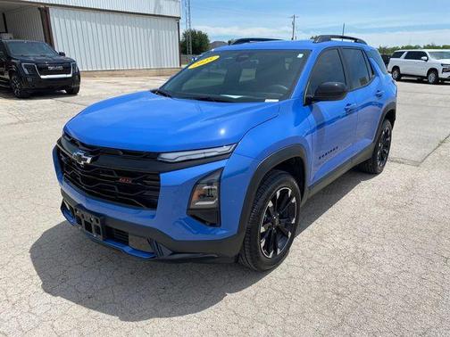 Reef Blue Metallic 2025 Chevrolet Equinox RS