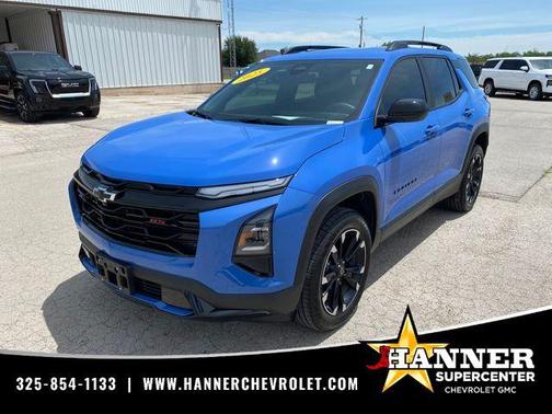 Reef Blue Metallic 2025 Chevrolet Equinox RS