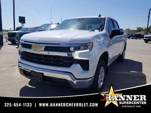 Summit White 2026 Chevrolet Silverado 1500 LT