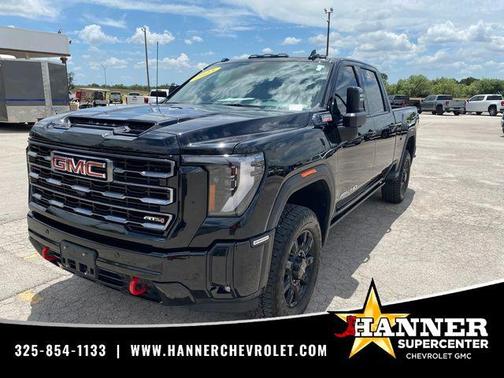 Onyx Black 2025 GMC Sierra 2500 AT4