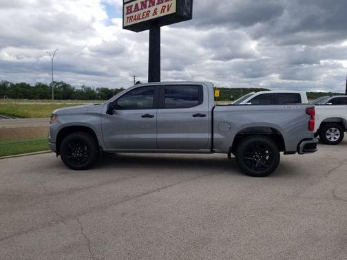 Sterling Gray Metallic 2026 Chevrolet Silverado 1500 Custom