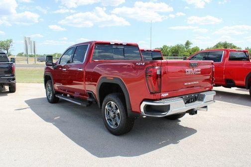 Volcanic Red 2025 GMC Sierra 2500 SLT