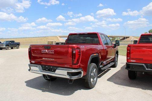 Volcanic Red 2025 GMC Sierra 2500 SLT