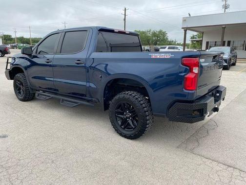 Northsky Blue Metallic 2021 Chevrolet Silverado 1500 Custom Trail Boss
