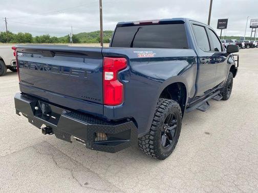 Northsky Blue Metallic 2021 Chevrolet Silverado 1500 Custom Trail Boss