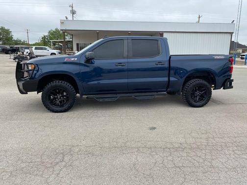 Northsky Blue Metallic 2021 Chevrolet Silverado 1500 Custom Trail Boss