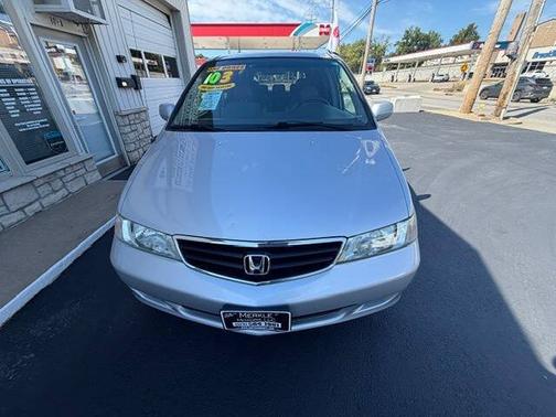 Starlight Silver Metall 2003 Honda Odyssey 5dr EX-L w/Leather