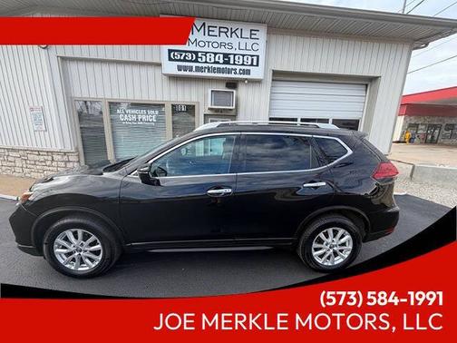 Magnetic Black 2017 Nissan Rogue AWD SV