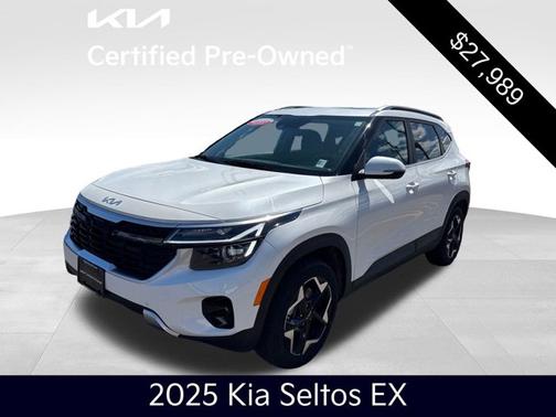 Snow White Pearl 2025 Kia Seltos EX