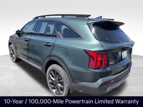 Aruba Green 2021 Kia Sorento SX Prestige X-Line