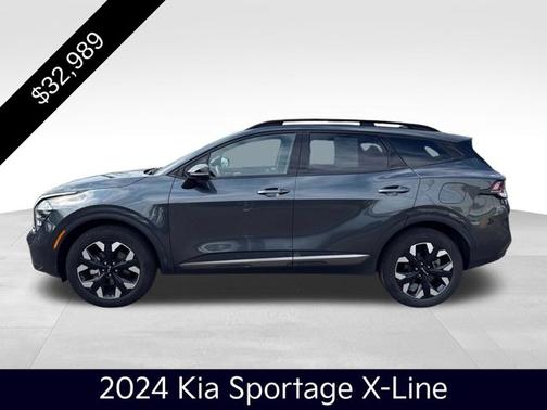 Gravity Gray 2024 Kia Sportage X-Line