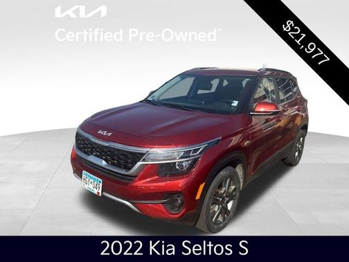 Mars Orange 2022 Kia Seltos S