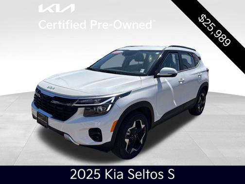 Snow White Pearl 2025 Kia Seltos S