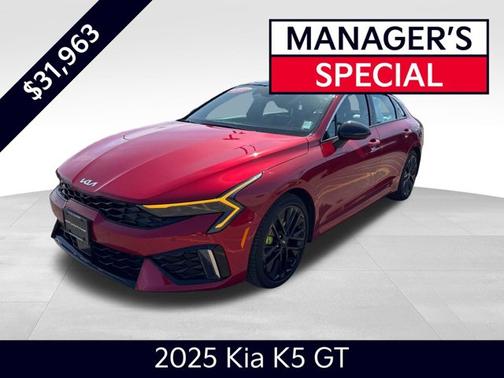 Runway Red 2025 Kia K5 GT