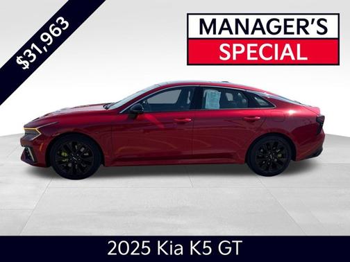 Runway Red 2025 Kia K5 GT