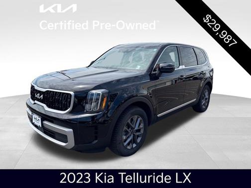 Ebony Black 2023 Kia Telluride LX