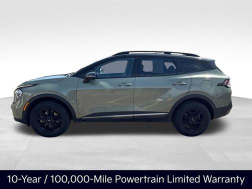 Jungle Green/Ebony Black Roof 2023 Kia Sportage X-Pro