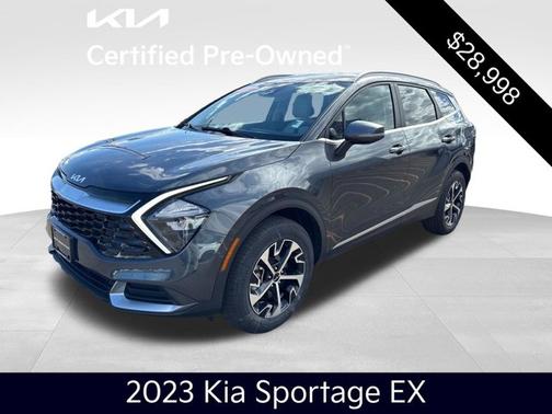 Gravity Gray 2023 Kia Sportage EX