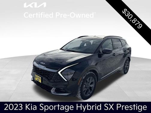 Fusion Black 2023 Kia Sportage Hybrid SX-Prestige