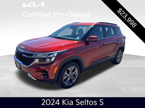 Mars Orange 2024 Kia Seltos S