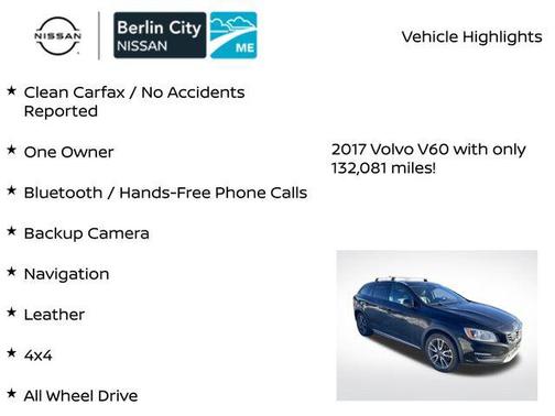 2017 Volvo V60 Cross Country T5