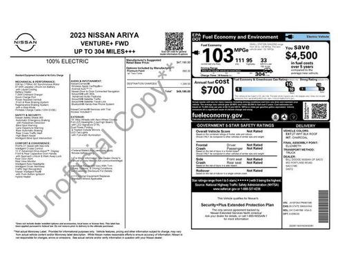 2023 Nissan ARIYA VENTURE+
