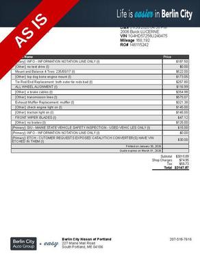 2006 Buick Lucerne CXL