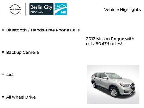 2017 Nissan Rogue S