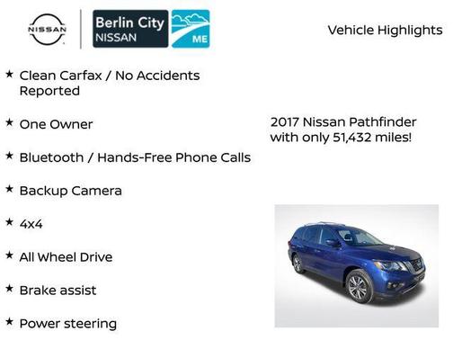 2017 Nissan Pathfinder S