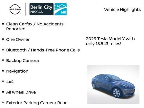 2023 Tesla Model Y Long Range Dual Motor All-Wheel Drive