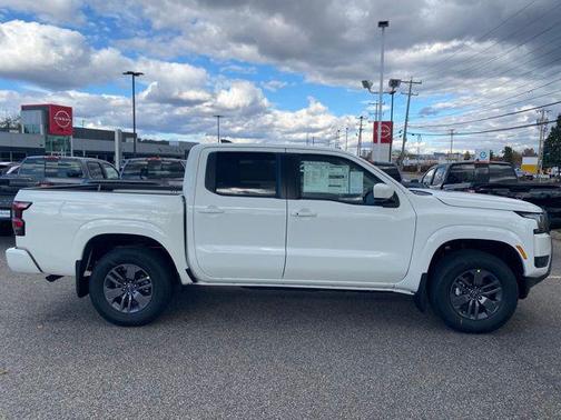 Glacier White 2026 Nissan Frontier SV