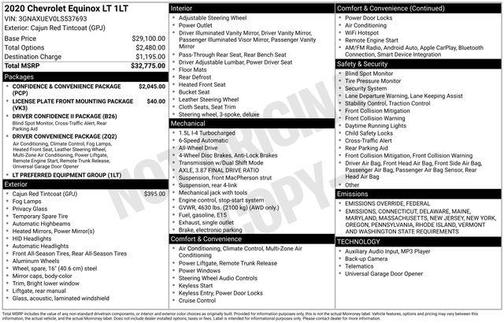 2020 Chevrolet Equinox 1LT