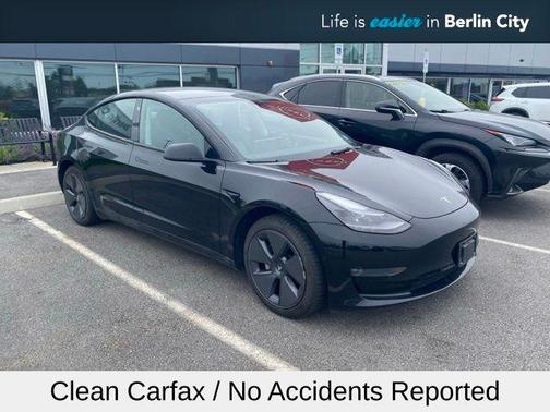 Solid Black 2022 Tesla Model 3 Long Range