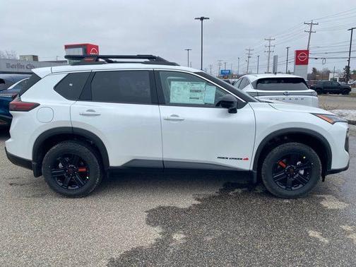 Everest White Pearl Tricoat 2026 Nissan Rogue Rock Creek