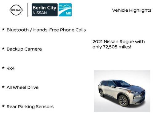 2021 Nissan Rogue SV