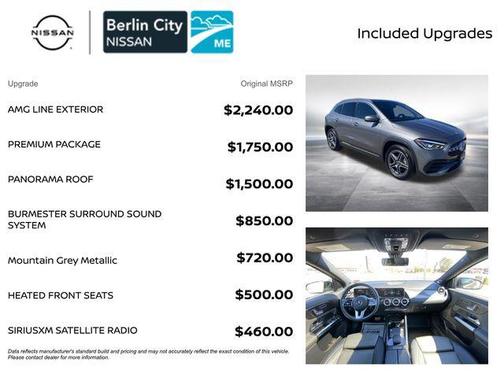 Mountain Grey Metallic 2021 Mercedes-Benz GLA 250 Base 4MATIC