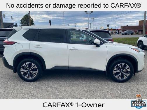 Pearl White Tricoat 2023 Nissan Rogue SV