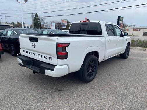 Glacier White 2026 Nissan Frontier SV