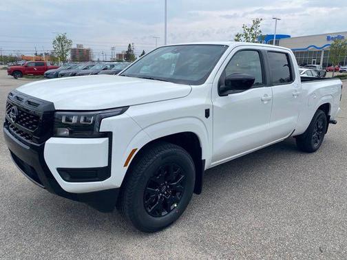 Glacier White 2026 Nissan Frontier SV