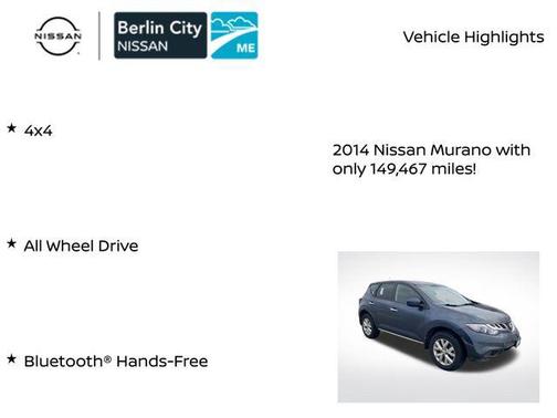 2014 Nissan Murano S